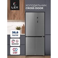 Четырёхдверный холодильник LEX LCD432GRID - Превью изображения №2 — Интернет-магазин ПроЗаказ