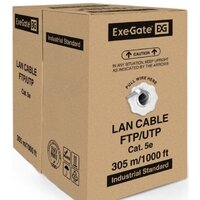 Кабель ExeGate UTP4-C5e-CU-S25-IN-PVC-GY-305 UTP - Превью изображения №2 — Интернет-магазин ПроЗаказ