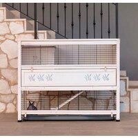 Клетка Ferplast Cottage Large 57094200 - Превью изображения №3 — Интернет-магазин ПроЗаказ