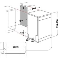 Отдельностоящая посудомоечная машина Whirlpool WFC 3C33 PF X UK - Превью изображения №13 — Интернет-магазин ПроЗаказ