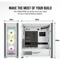 Корпус Corsair iCUE 7000X RGB CC-9011227-WW - Превью изображения №2 — Интернет-магазин ПроЗаказ