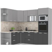 Интерлиния Мила Лайт 1.68x2.4 левая (серебристый/антрацит/малага)