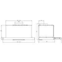 Кухонная вытяжка Elikor Slide 60П-1000 227273 (черный/стекло черное) - Превью изображения №2 — Интернет-магазин ПроЗаказ