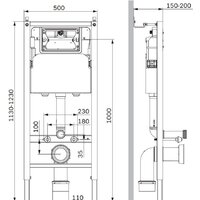Инсталляция для унитаза AM.PM I012709 - Превью изображения №6 — Интернет-магазин ПроЗаказ