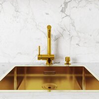 Кухонная мойка Globalo Riwolo 50.1 Gold - Превью изображения №9 — Интернет-магазин ПроЗаказ