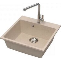 Кухонная мойка MARRBAXX Карельский камень модель 44/Q2 F044Q002 (бежевый) - Превью изображения №2 — Интернет-магазин ПроЗаказ