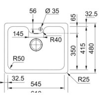 Кухонная мойка Franke Bell BCX 110-55 TL 122.0689.806 - Превью изображения №2 — Интернет-магазин ПроЗаказ