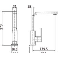 Смеситель Fashun A54010-7 - Превью изображения №2 — Интернет-магазин ПроЗаказ