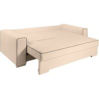 Диван Krones Цезарь 4 (велюр, бежевый/коричневый) - Превью изображения №3 — Интернет-магазин ПроЗаказ