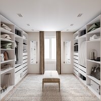 Шкаф распашной Mio Tesoro Макс 2 двери 2.06.01.030.1 (белый) - Превью изображения №5 — Интернет-магазин ПроЗаказ