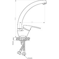 Смеситель AV Engineering AVFCB4-A151-202 - Превью изображения №4 — Интернет-магазин ПроЗаказ
