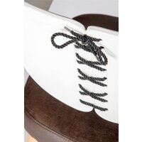 Стул с подлокотниками Norden Cool CX0809M (белый/коричневый) - Превью изображения №4 — Интернет-магазин ПроЗаказ