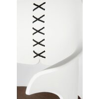 Стул с подлокотниками Norden Cool CX0809M (белый/коричневый) - Превью изображения №3 — Интернет-магазин ПроЗаказ