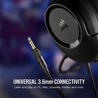 Наушники Corsair HS35 v2 (черный/красный) - Превью изображения №3 — Интернет-магазин ПроЗаказ
