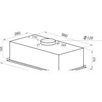 Кухонная вытяжка HOMSair Camelia Power 60 (нержавеющая сталь) - Превью изображения №12 — Интернет-магазин ПроЗаказ