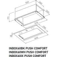 Кухонная вытяжка Meferi INBOX60IX Push Comfort - Превью изображения №15 — Интернет-магазин ПроЗаказ