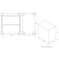  Briz Тумба напольная Риччи 70 с умывальником Фостер - Превью изображения №11 — Интернет-магазин ПроЗаказ