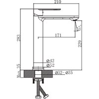 Умывальник Lauter 21493A + Moon 21СК8691BS - Превью изображения №4 — Интернет-магазин ПроЗаказ