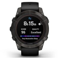 Умные часы Garmin Fenix 7 Pro Sapphire Solar (карбоново-серый титан/черный) - Превью изображения №8 — Интернет-магазин ПроЗаказ