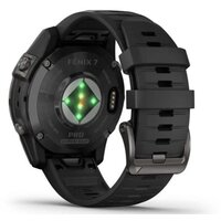 Умные часы Garmin Fenix 7 Pro Sapphire Solar (карбоново-серый титан/черный) - Превью изображения №12 — Интернет-магазин ПроЗаказ