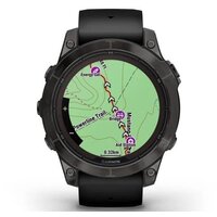 Умные часы Garmin Fenix 7 Pro Sapphire Solar (карбоново-серый титан/черный) - Превью изображения №4 — Интернет-магазин ПроЗаказ