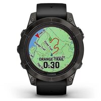 Умные часы Garmin Fenix 7 Pro Sapphire Solar (карбоново-серый титан/черный) - Превью изображения №7 — Интернет-магазин ПроЗаказ