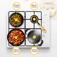 Варочная панель Simfer H60Q40W440 - Превью изображения №3 — Интернет-магазин ПроЗаказ