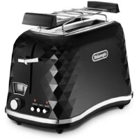 Тостер DeLonghi Brillante CTJ 2103.BK - Превью изображения №2 — Интернет-магазин ПроЗаказ