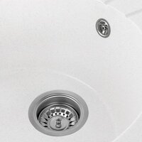 Кухонная мойка Saniteco Pura (белый) - Превью изображения №9 — Интернет-магазин ПроЗаказ