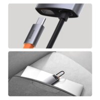 Док-станция Baseus Metal Gleam Series 8-in-1 Multifunctional Type-C HUB Docking Station CAHUB-CV0G - Превью изображения №15 — Интернет-магазин ПроЗаказ