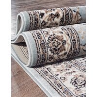 Ковер для жилой комнаты Merinos Valencia Deluxe d251-STAN-L.BLUE-BROWN (2х3) - Превью изображения №2 — Интернет-магазин ПроЗаказ