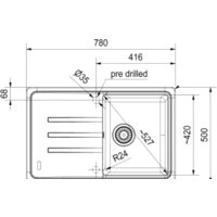 Кухонная мойка Franke BSG 611-78L 114.0683.322 (графит) - Превью изображения №3 — Интернет-магазин ПроЗаказ