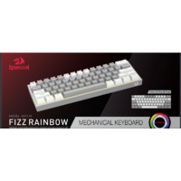 Клавиатура Redragon Fizz (серый/белый) - Превью изображения №10 — Интернет-магазин ПроЗаказ