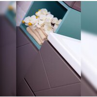  Бриклаер Тумба под умывальник Кристалл 70 (ясень анкор темный/софт графит) - Превью изображения №8 — Интернет-магазин ПроЗаказ