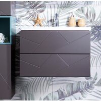  Бриклаер Тумба под умывальник Кристалл 70 (ясень анкор темный/софт графит) - Превью изображения №9 — Интернет-магазин ПроЗаказ