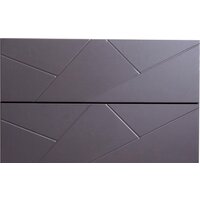 Бриклаер Тумба под умывальник Кристалл 70 (ясень анкор темный/софт графит)