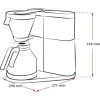 Капельная кофеварка Melitta AromaElegance 1012-01 - Превью изображения №2 — Интернет-магазин ПроЗаказ
