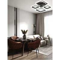 Припотолочная люстра Aitin Pro B5106/2+2 (черный) - Превью изображения №3 — Интернет-магазин ПроЗаказ