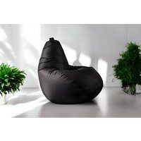 Кресло-мешок Mio Tesoro Груша XXXL GF-140x95-CH (черный) - Превью изображения №2 — Интернет-магазин ПроЗаказ