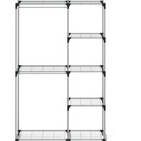 Стойка для одежды Sheffilton SHT-WR15 956168 (черный/хром лак) - Превью изображения №3 — Интернет-магазин ПроЗаказ