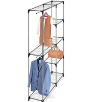 Стойка для одежды Sheffilton SHT-WR15 956168 (черный/хром лак) - Превью изображения №2 — Интернет-магазин ПроЗаказ
