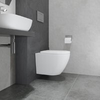 Унитаз подвесной Lauter Vortex 2110830 + GROHE Rapid SL 38721001 с кнопкой (овальная, хром) - Превью изображения №21 — Интернет-магазин ПроЗаказ
