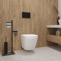 Унитаз подвесной Lauter Vortex 2110830 + GROHE Rapid SL 38721001 с кнопкой (овальная, хром) - Превью изображения №15 — Интернет-магазин ПроЗаказ