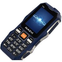 Кнопочный телефон Maxvi P100 (синий) - Превью изображения №6 — Интернет-магазин ПроЗаказ
