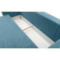 Диван Krones Цезарь 4 (велюр, джинсовый/молочный) - Превью изображения №3 — Интернет-магазин ПроЗаказ