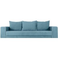 Диван Krones Цезарь 4 (велюр, джинсовый/молочный) - Превью изображения №2 — Интернет-магазин ПроЗаказ