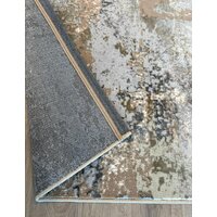 Ковер для жилой комнаты Radjab Carpet Бьянка прямоугольник D056A 7583RK-b 1.6x2.3 (cream shirink/vizon fdy) - Превью изображения №3 — Интернет-магазин ПроЗаказ