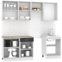 Готовая кухня Mio Tesoro Экстра-лайт 2.2 (антрацит/марсель) - Превью изображения №2 — Интернет-магазин ПроЗаказ