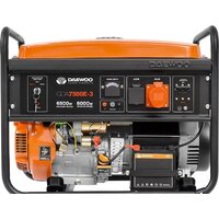 Бензиновый генератор Daewoo Power GDA 7500E-3 - Превью изображения №2 — Интернет-магазин ПроЗаказ