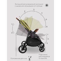 Коляска прогулочная «книга» Rant Twinny RA151 (olive) - Превью изображения №14 — Интернет-магазин ПроЗаказ